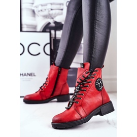 Vinceza Botas de mujer Warm Red Aspen rojo 2