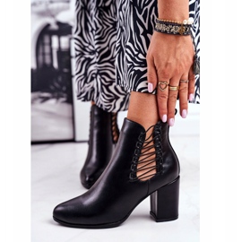 Vinceza De Mujer Botas En Tacón Sin Cordones Con Gomas Negro Vibo 2 Vinceza De Mujer Botas En Tacón Sin Cordones Con Gomas Negro Vibo 2