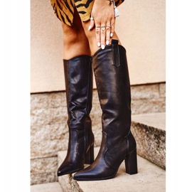 Botas de Mujer en Tacón Lico Black Forever negro 1 Botas de Mujer en Tacón Lico Black Forever negro 1