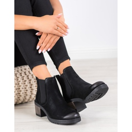 Sergio Leone Botas Chelsea con estilo negro 4