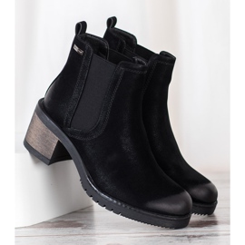 Sergio Leone Botas Chelsea con estilo negro 2