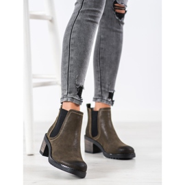 Sergio Leone Botas Chelsea con estilo verde 2 Sergio Leone Botas Chelsea con estilo verde 2