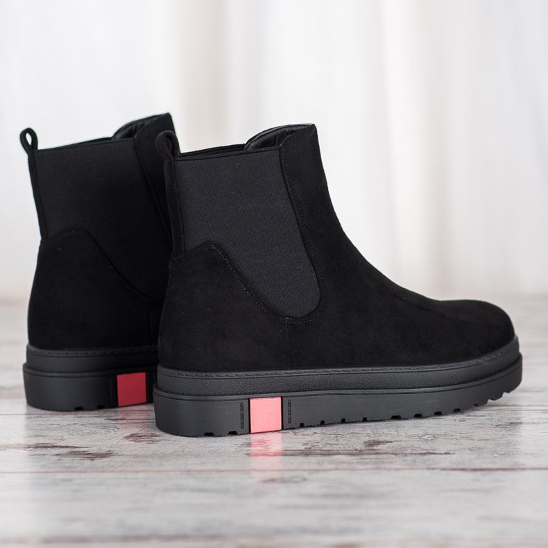 Seastar Botas en la plataforma negro 1 Seastar Botas en la plataforma negro 1