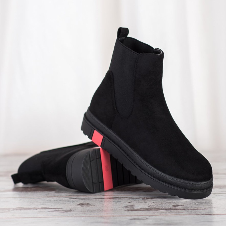 Seastar Botas en la plataforma negro 2 Seastar Botas en la plataforma negro 2