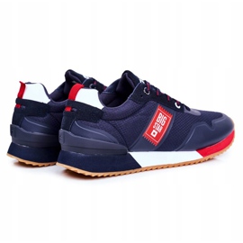 Zapatos Deportivos De Hombre Big Star Azul Marino GG174182 rojo 2