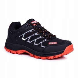Zapatos Trekking Hombre Big Star Black GG174560 negro naranja 1
