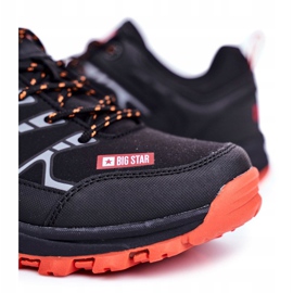 Zapatos Trekking Hombre Big Star Black GG174560 negro naranja 5