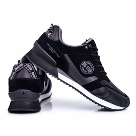 Zapatillas deportivas para hombre Big Star Black GG174548 negro gris 3