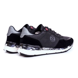 Zapatos Deportivos De Hombre Cross Jeans Negro GG1R4027C gris 2