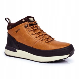 Zapatos de Trekking para Hombre Big Star Outdoor Camel GG174561 marrón amarillo 1