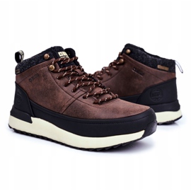 Zapatos de Trekking para Hombre Big Star Outdoor Brown GG174562 marrón negro 6