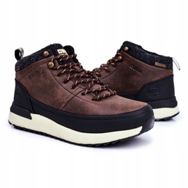 Zapatos de Trekking para Hombre Big Star Outdoor Brown GG174562 marrón negro 3