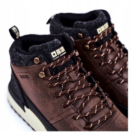 Zapatos de Trekking para Hombre Big Star Outdoor Brown GG174562 marrón negro 4