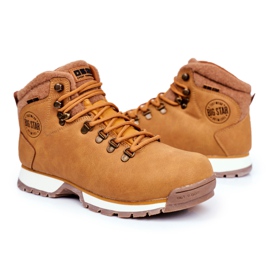Zapatos De Trekking Para Hombre Big Star Outdoor Camel GG174402 beige amarillo 6