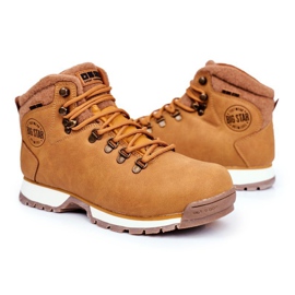 Zapatos De Trekking Para Hombre Big Star Outdoor Camel GG174402 beige amarillo 3