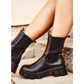S.Barski Botas altas de mujer Genius Black negro 1