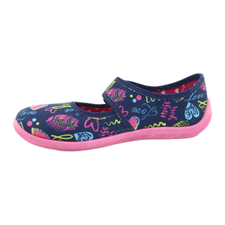 Calzado infantil befado 945Y431 azul marino rosa multicolor 2