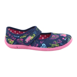 Calzado infantil befado 945Y431 azul marino rosado multicolor 1 Calzado infantil befado 945Y431 azul marino rosado multicolor 1