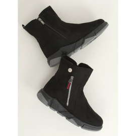 Botas deportivas negras KFS-506 Black negro 2