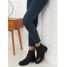 Botines Chelsea negros para mujer negro MDM226 Negro 4