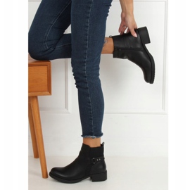 Botines Chelsea negros para mujer negro MDM226 Negro 3