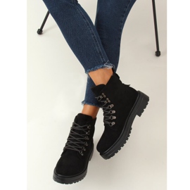 Botas negras A88-38 Negra negro 4