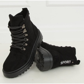 Botas negras A88-38 Negra negro 3