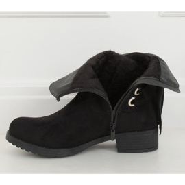 Botas negras de mujer negras 1212-PA Black negro 4