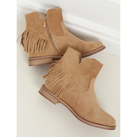 Botas estilo boho en beige 1515 Beige 2