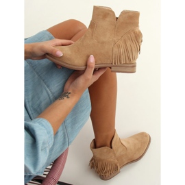 Botas estilo boho en beige 1515 Beige 3