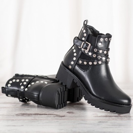 Seastar Botas rock con chorros negro 1