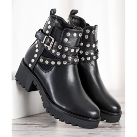 Seastar Botas rock con chorros negro 2