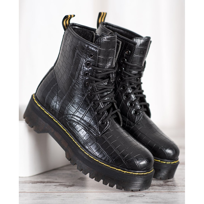 Seastar Trabajadores en la plataforma negro 1