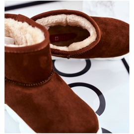 Botas de nieve Big Star para niños Camel GG374086 marrón multicolor 3