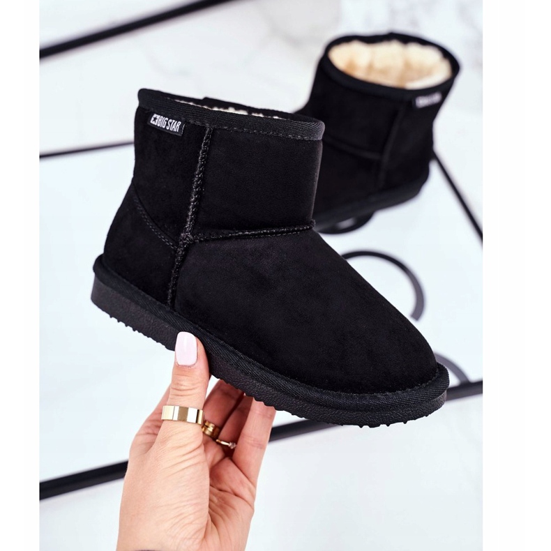 Botas de nieve para niños Big Star negras GG374081 negro 2