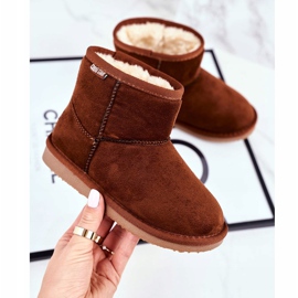 Botas de nieve Big Star para niños Camel GG374082 marrón multicolor 1