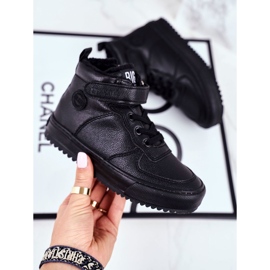 Botas para niños Big Star Warm Black GG374040 negro 2