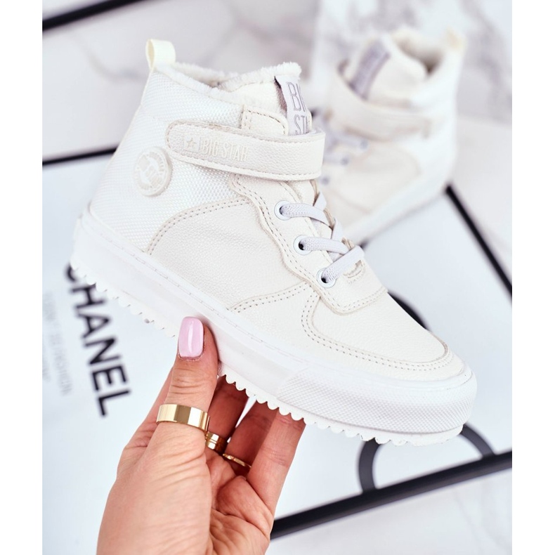 Botas para niños Big Star Warm White GG374041 blanco 1 Botas para niños Big Star Warm White GG374041 blanco 1