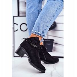 Vinceza Botas De Mujer Con Tacón Negro Fevim 2