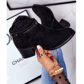 Vinceza Botas De Mujer Con Tacón Negro Fevim 3