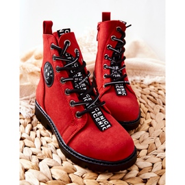 Vinceza Botas para niños Workery Red Mini Aspen rojo 1 Vinceza Botas para niños Workery Red Mini Aspen rojo 1