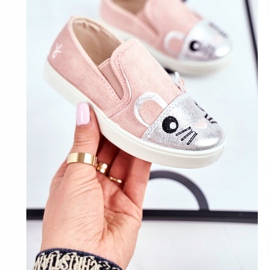 PH1 Zapatos deportivos sin cordones Pink Candys para niños rosa 1