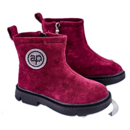 Apawwa Botas de Abrigo Infantil Burdeos Alvin rojo 2 Apawwa Botas de Abrigo Infantil Burdeos Alvin rojo 2