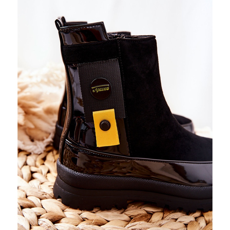 Apawwa Bota Infantil Lacada Ante Negra My Lovely negro negro 1