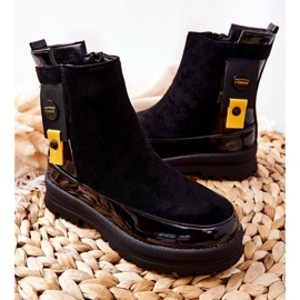 Apawwa Bota Infantil Lacada Ante Negra My Lovely negro negro 4