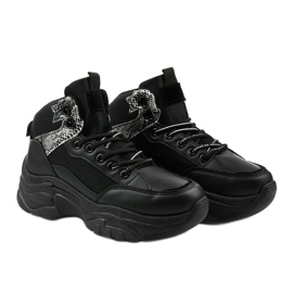 Zapatillas negras de Cirisesis negro 3