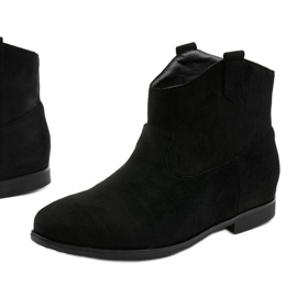 Botas sin cordones de gamuza Epsom negras negro 1 Botas sin cordones de gamuza Epsom negras negro 1