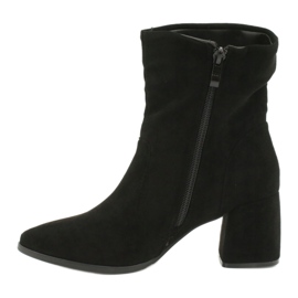 M.Daszyński Botas de ante negro MR2025-10 1 M.Daszyński Botas de ante negro MR2025-10 1