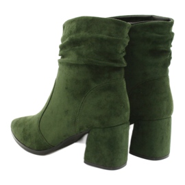 M.Daszyński Botas de ante verde MR2025-10 2 M.Daszyński Botas de ante verde MR2025-10 2