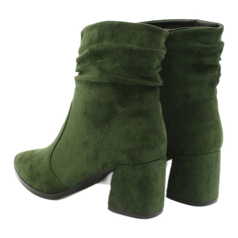 M.Daszyński Botas de ante verde MR2025-10 2 M.Daszyński Botas de ante verde MR2025-10 2